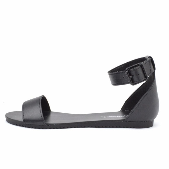cheap black sandals